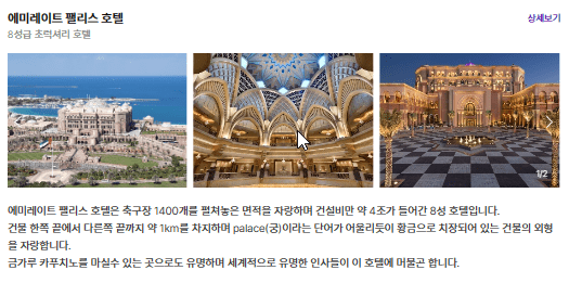 에미레이트 팰리스 호텔
