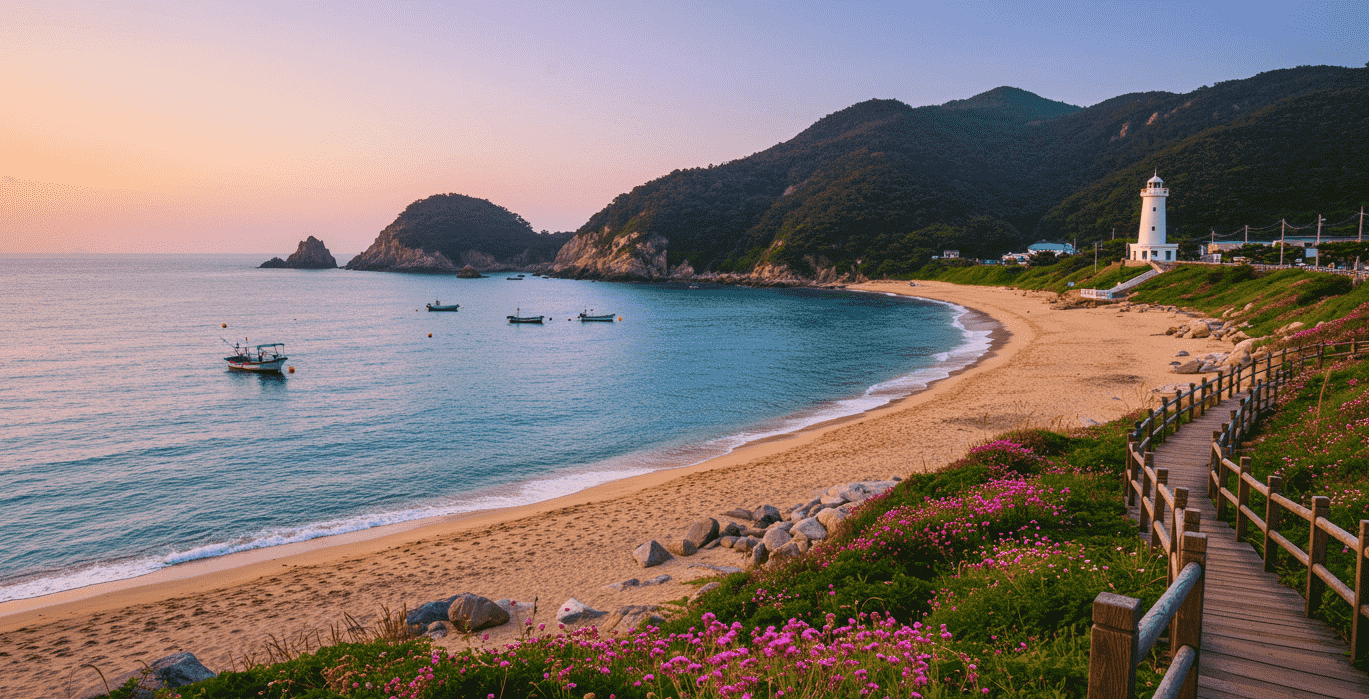 지금 핫한 국내 섬 여행지, 수락도 인기 폭발