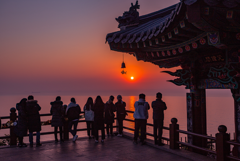 여수 향일암 일출