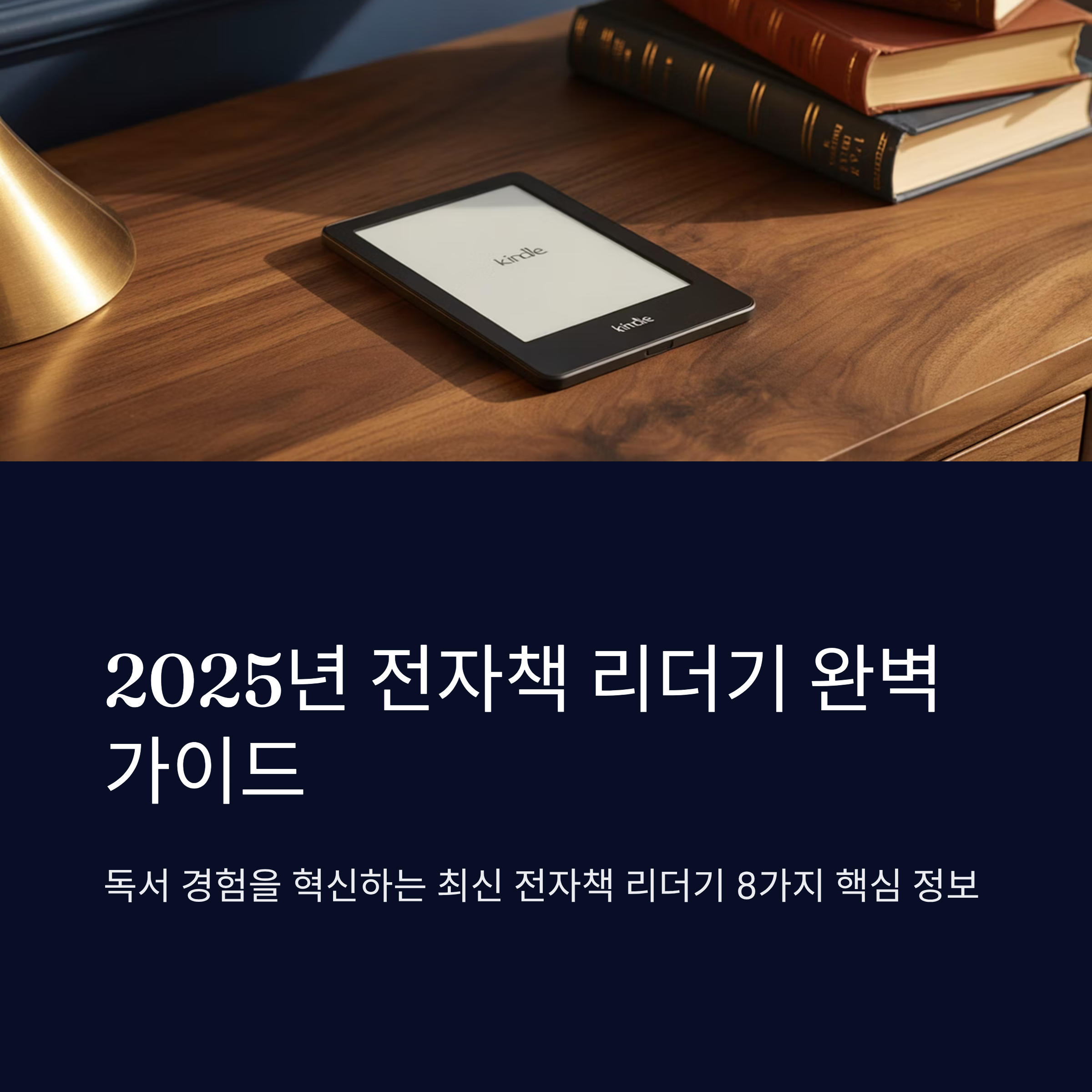 2025년 전자책 리더기 최신 모델 비교