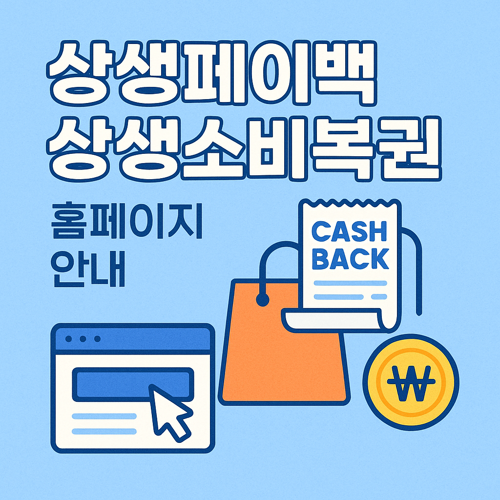 상생페이백&amp;상생소비복권-홈페이지