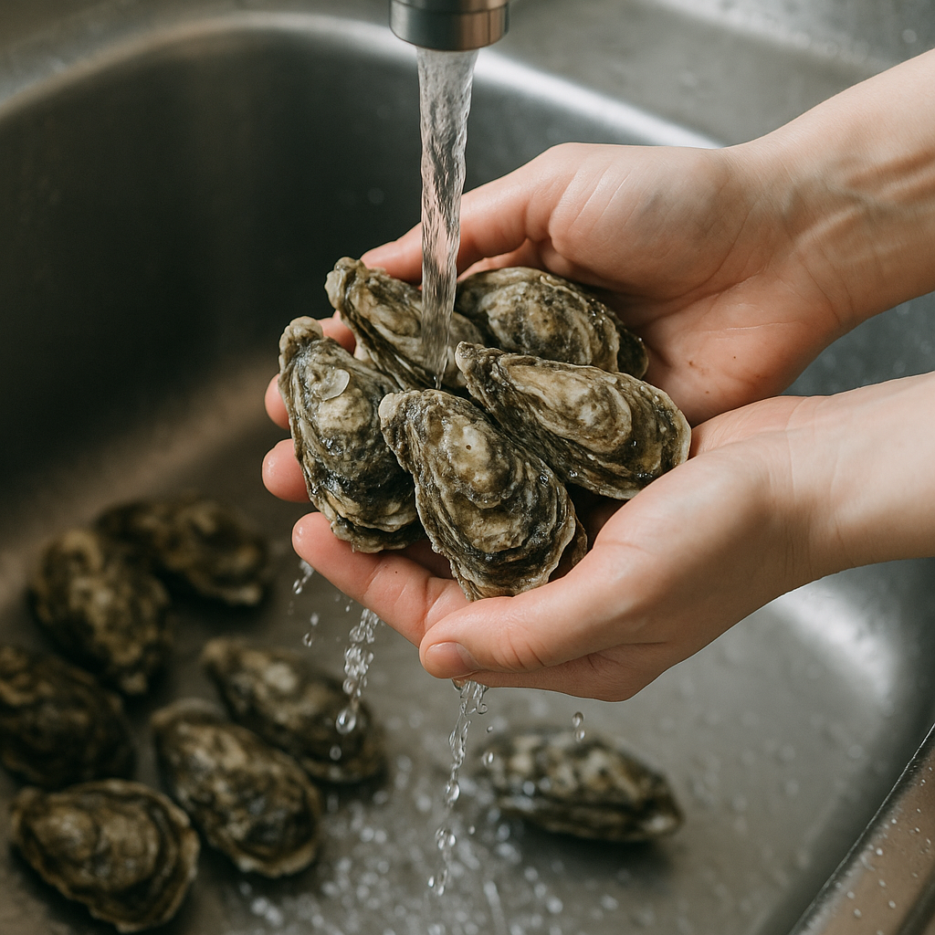 겨울 제철 굴요리 굴손질 법