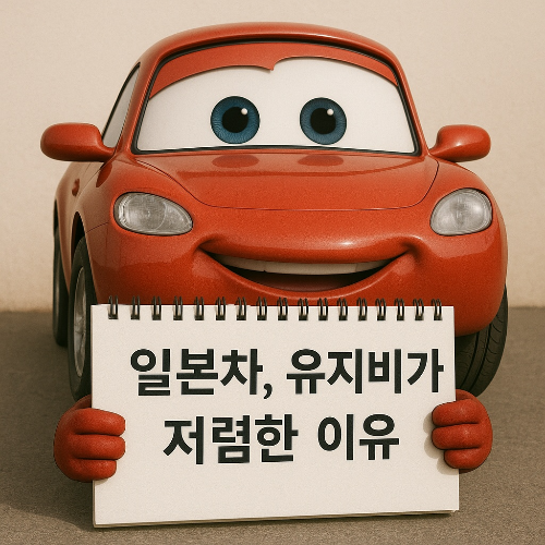 일본차 유지비가 저렴한 이유