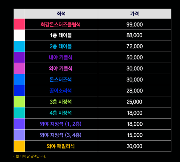 최강야구 고척돔 경기 일정 및 가격