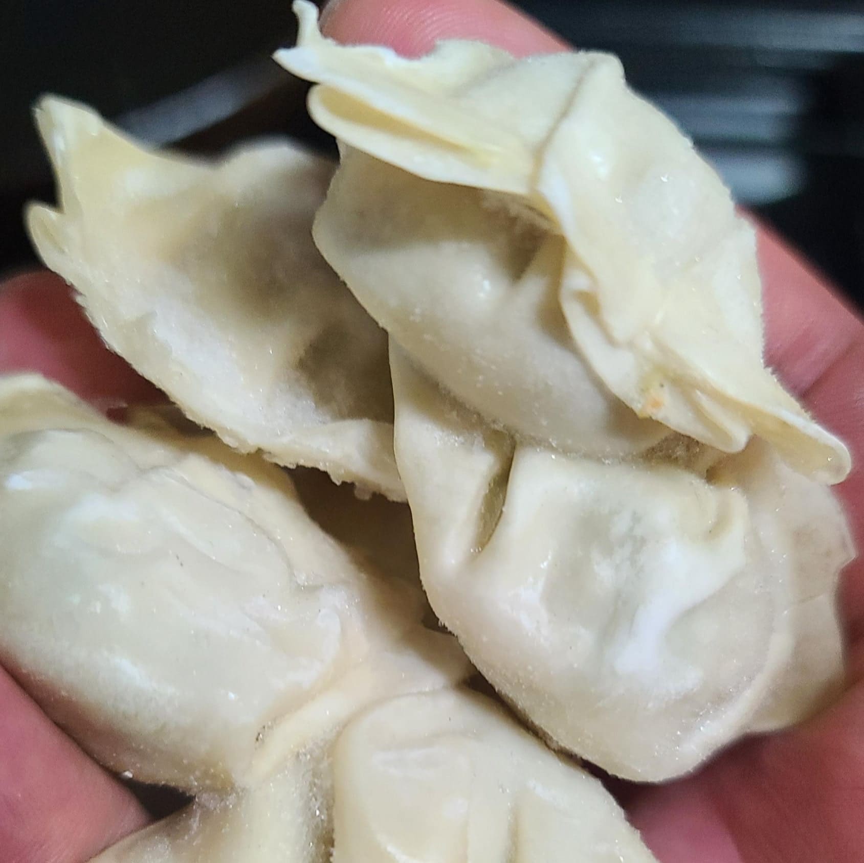 냉동 물만두 5개