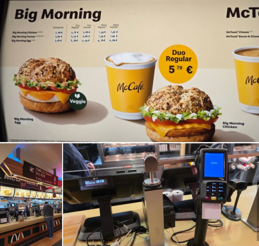 프랑크푸르트 중앙역 맥도날드