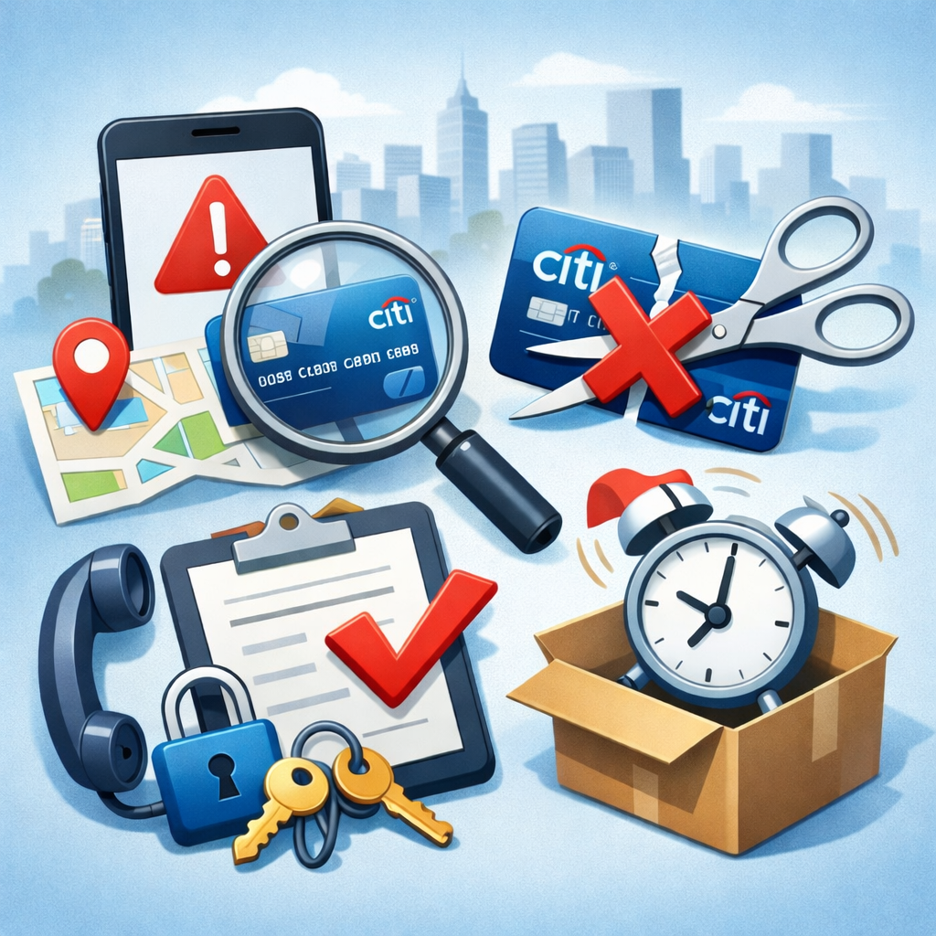 씨티카드 분실신고 및 해지 방법 : 빠르고 간편한 처리 가이드 관련 사진