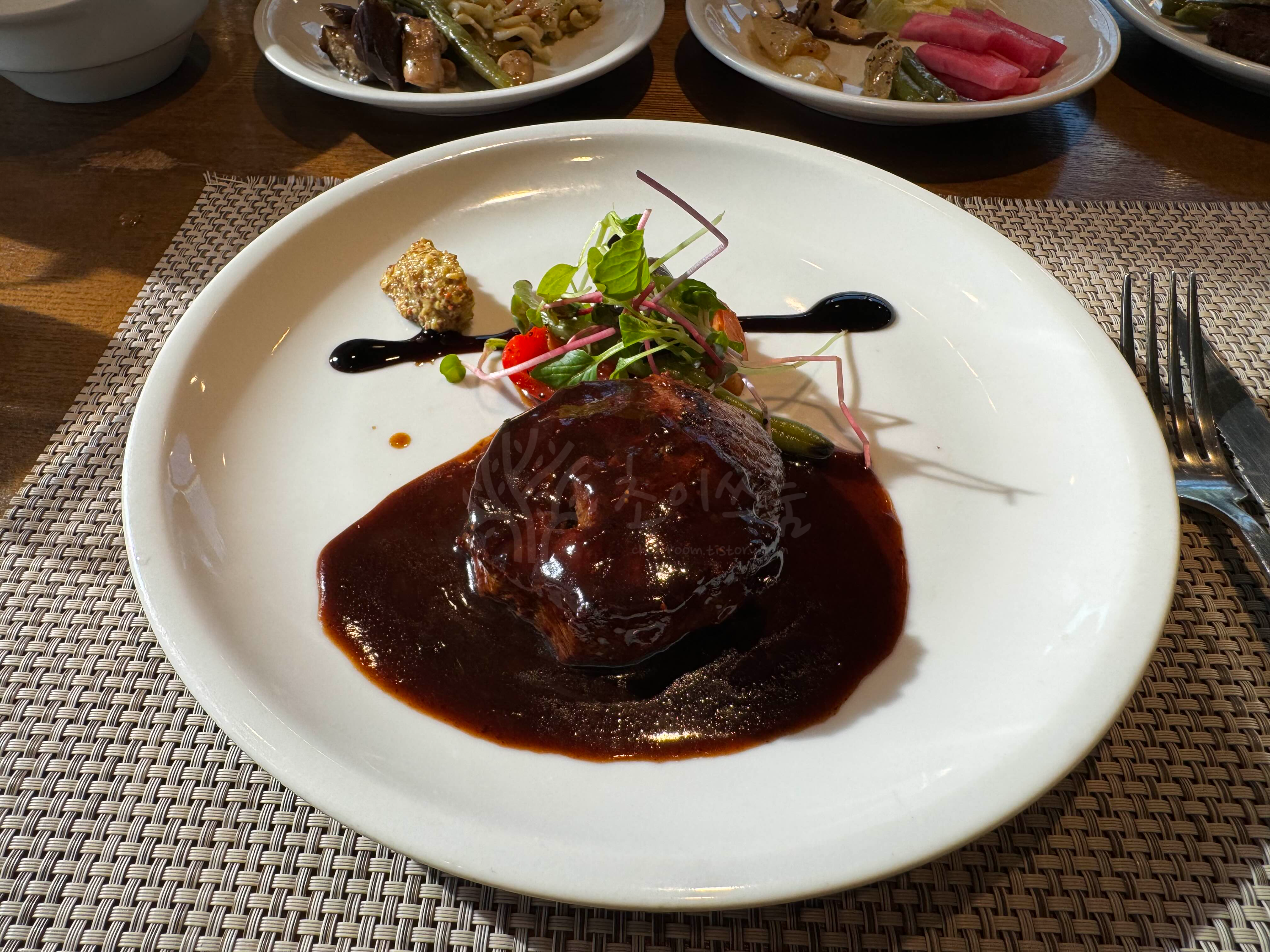 부채살 스테이크