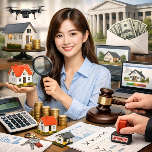 재산세 부과 절차 개념 사진