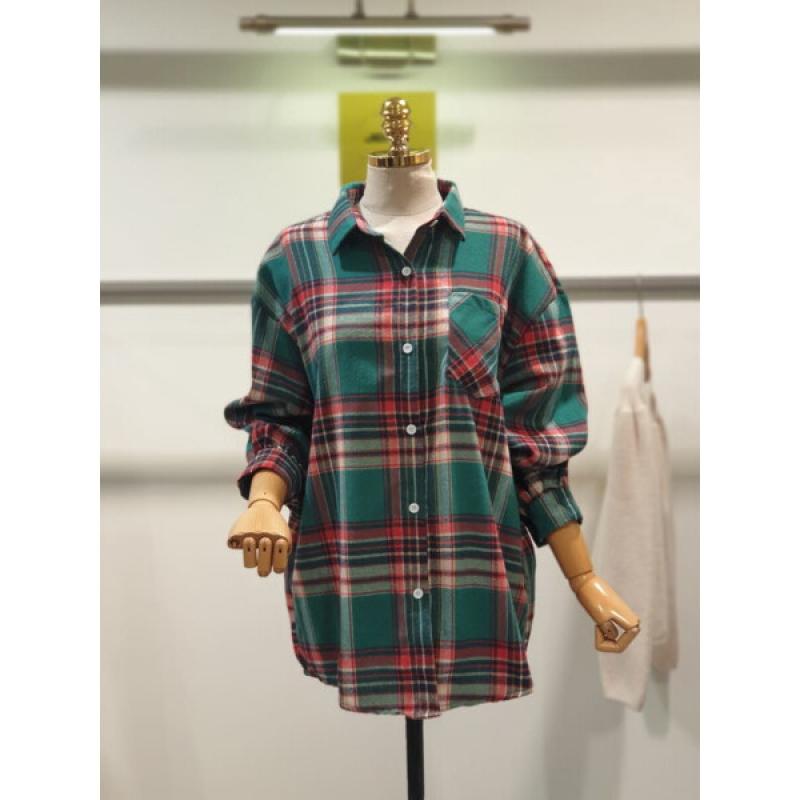 JEIKEI 레트로체크남방 JNTNB003B