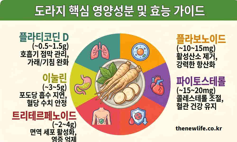 도라지 영양성분
