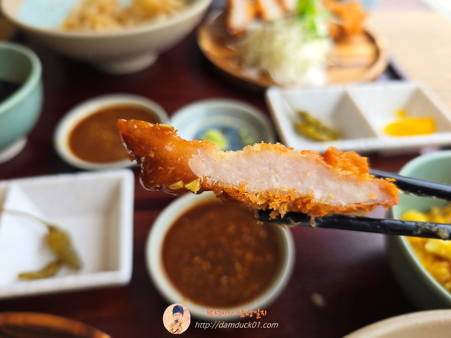 돈가스 A (돈카츠 + 계란밥 + 붓가케우동)