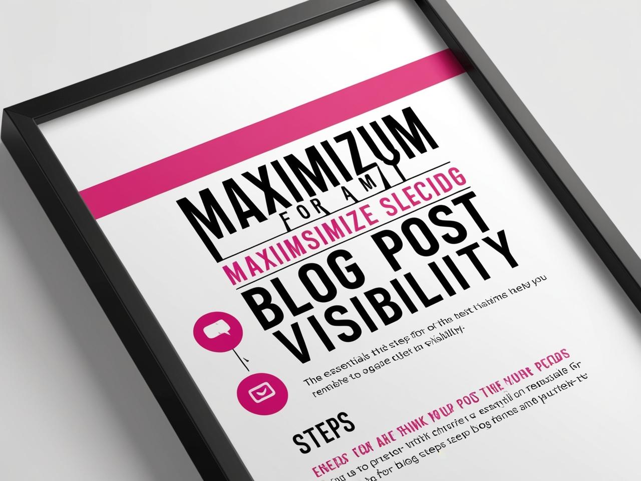 Setting up the basics for top exposure of issue blogs