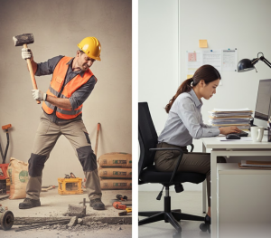 허리디스크와 직업군