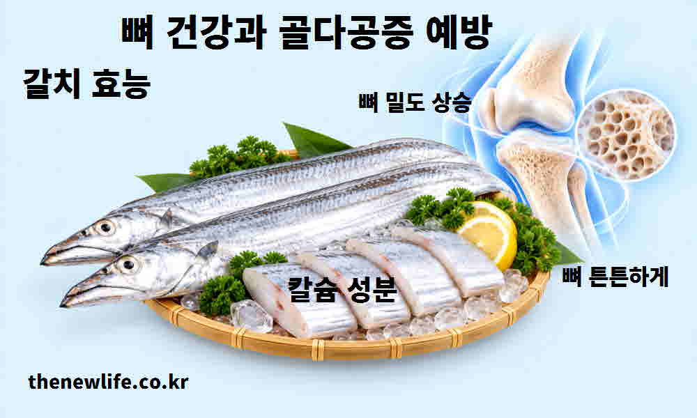 갈치 효능 뼈 건강 골다공증 예방