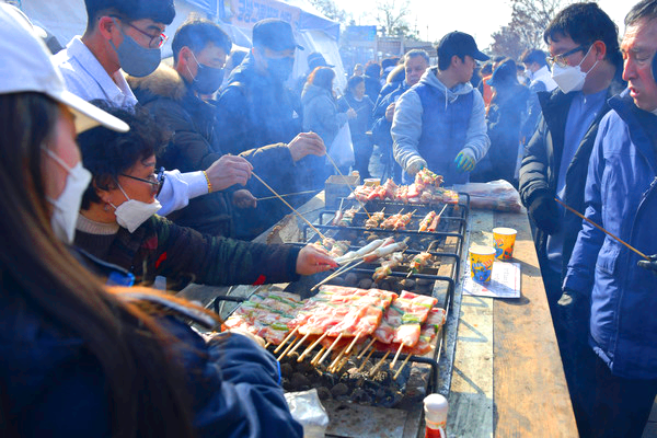 겨울공주 군밤축제
