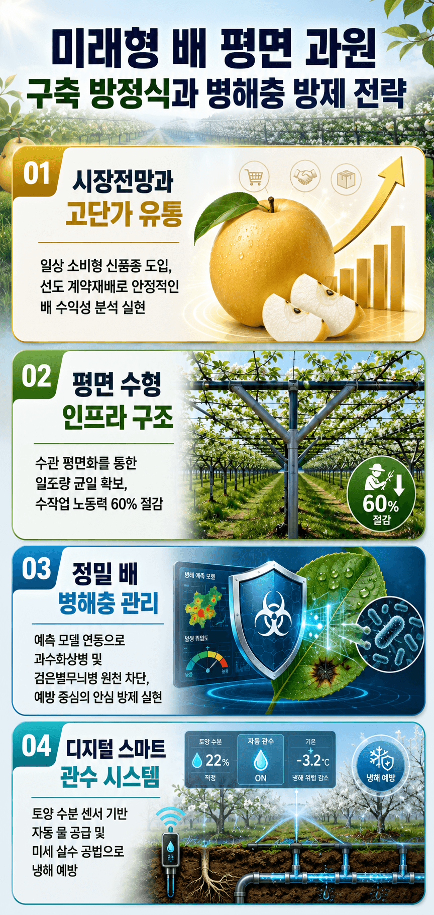 배 농원 성공 방정식 인포그래픽