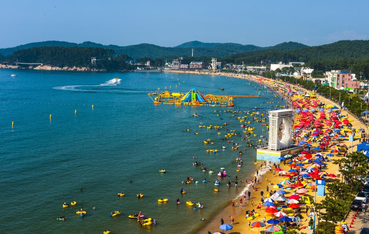 태안 만리포 해수욕장