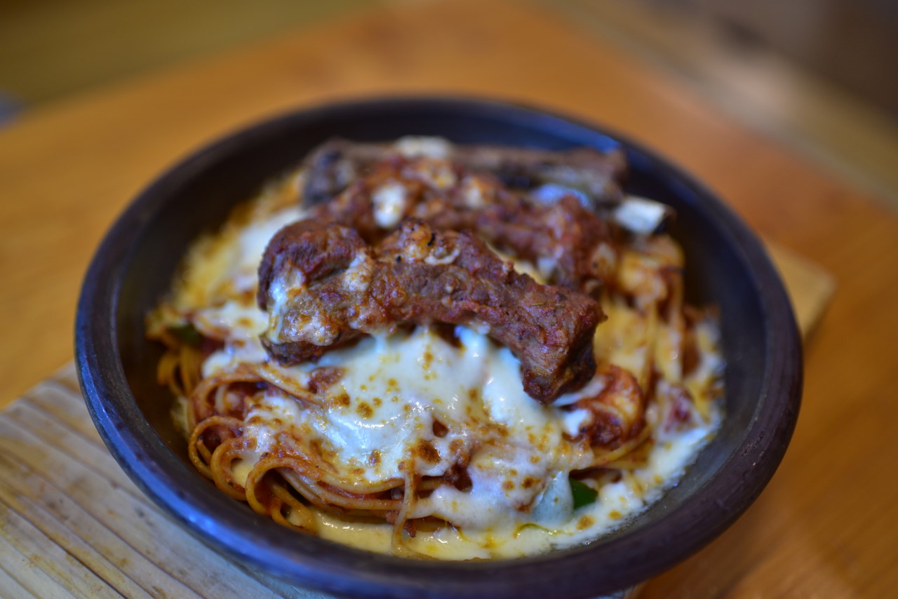 피자 굽는 돌 하르방