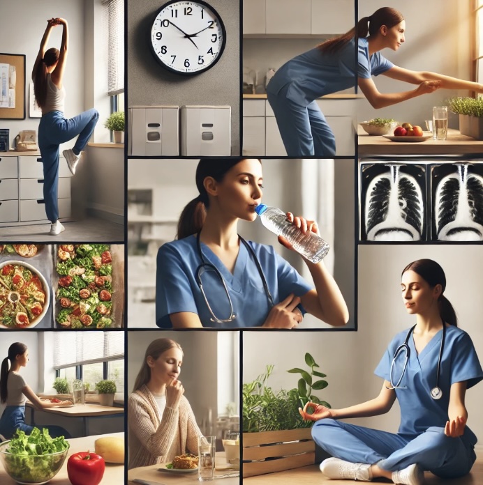 간호사의 건강관리