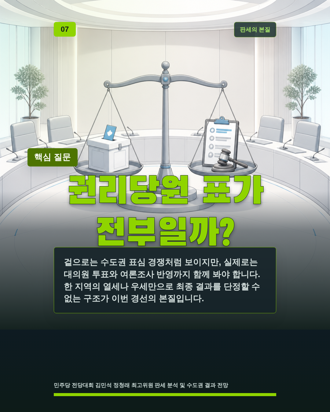 권리당원 표가 전부일까?