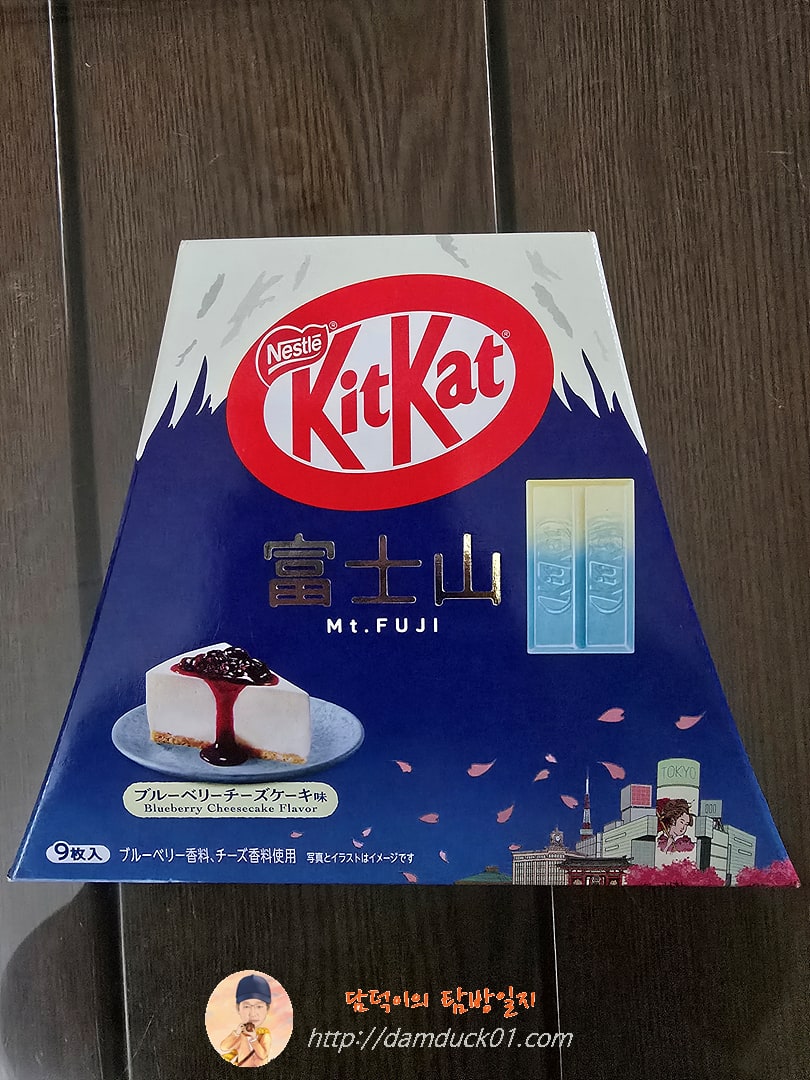 킷캣 후지산 블루베리치즈케이크 맛
