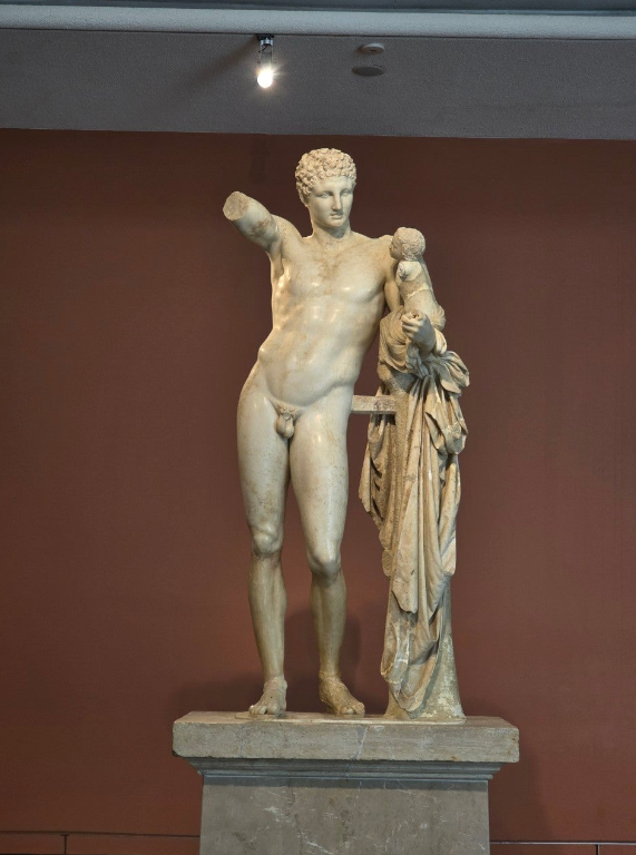 프락시텔레스의 헤르메스와 디오니소스