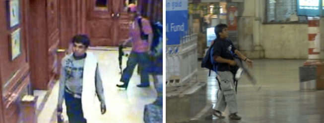 2008년 당시 카메라에 찍힌 실제 테러리스트들