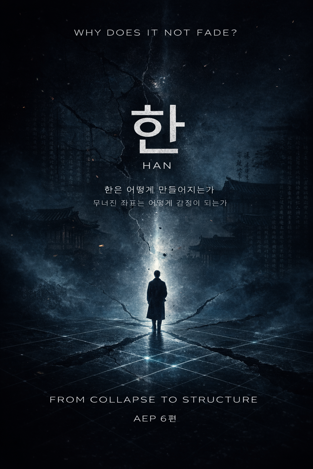 왜 어떤 감정은 끝나지 않는가, &lsquo;한&rsquo;은 고통이 아니라 무너진 위치에서 만들어진다 &mdash; AEP 프로파일러 시리즈 6편, 감정의 생성 구조를 좌표로 해석하다