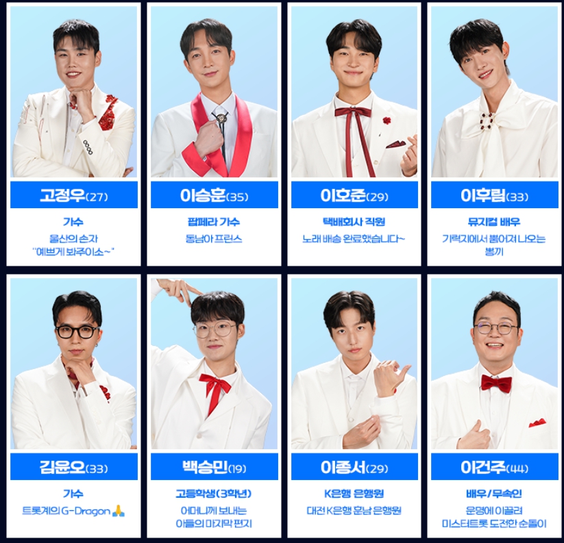 미스터트롯3 참가자