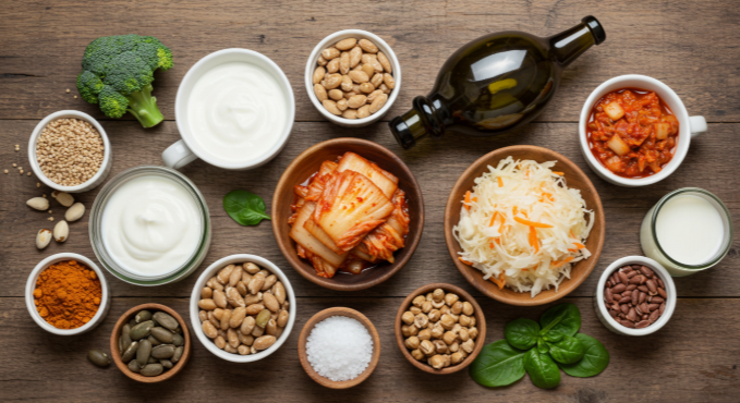 장 건강에 좋은 발효식품들