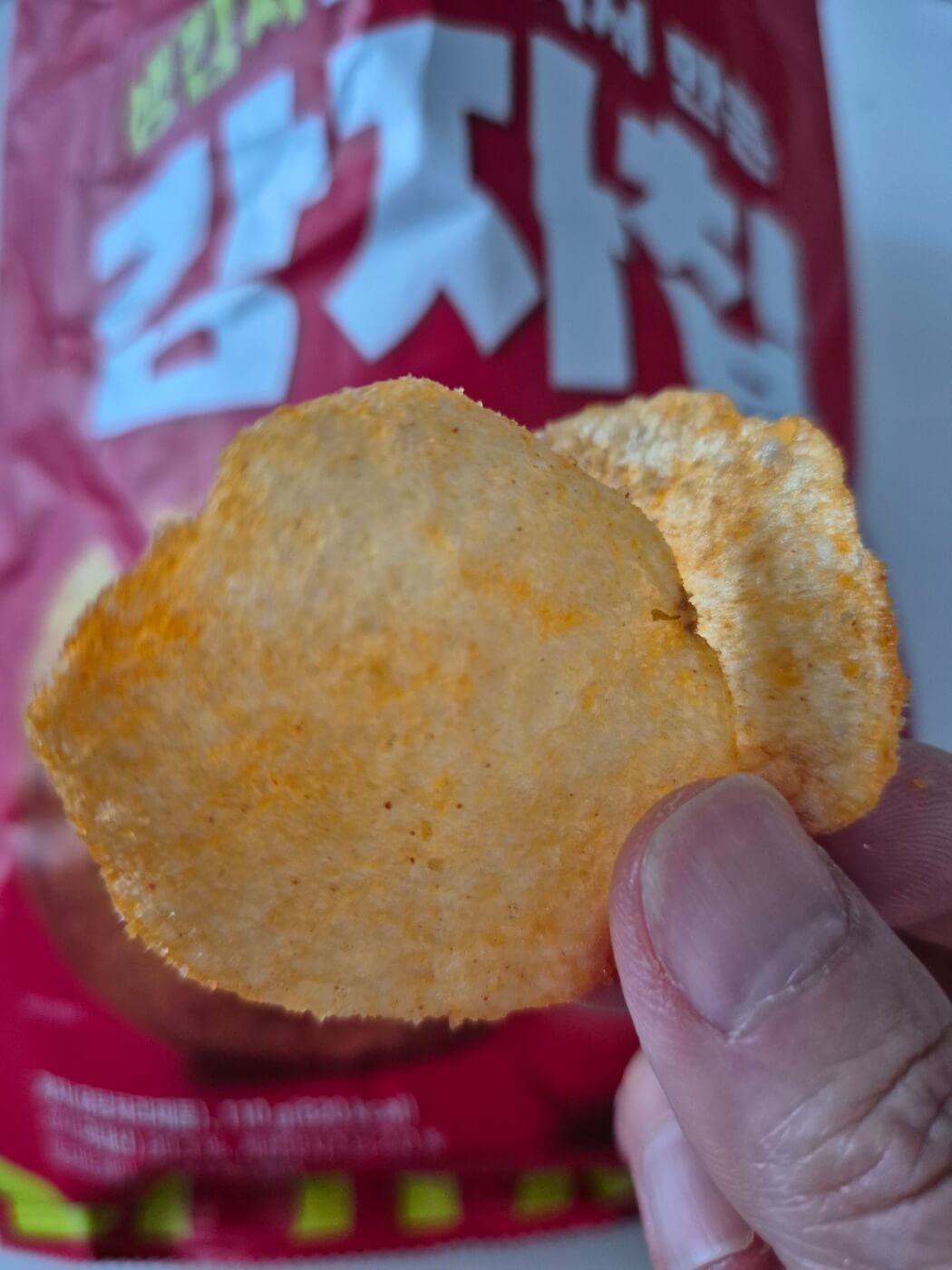 노브랜드 생감자칩 케첩맛