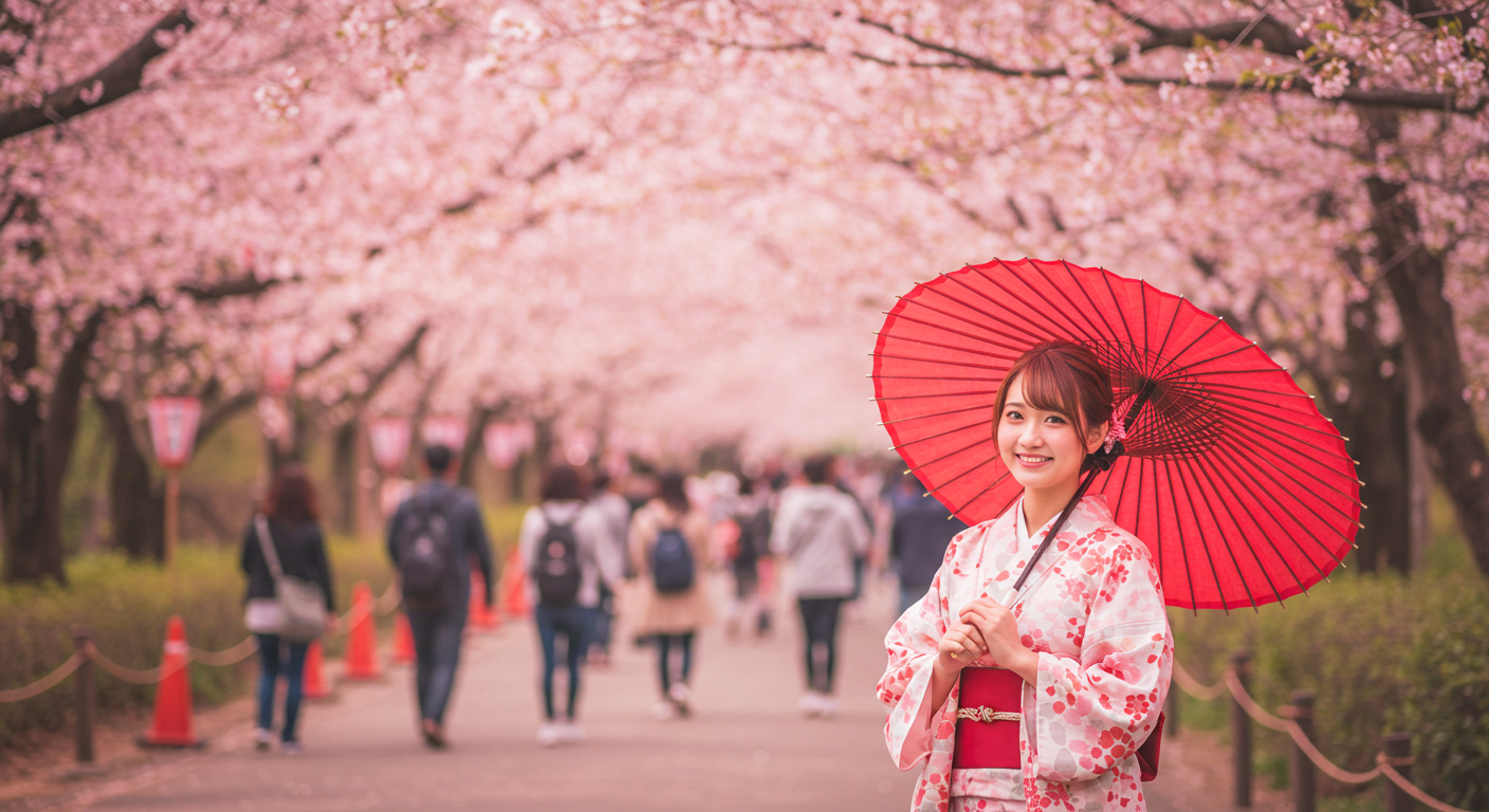 일본 벚꽃 축제