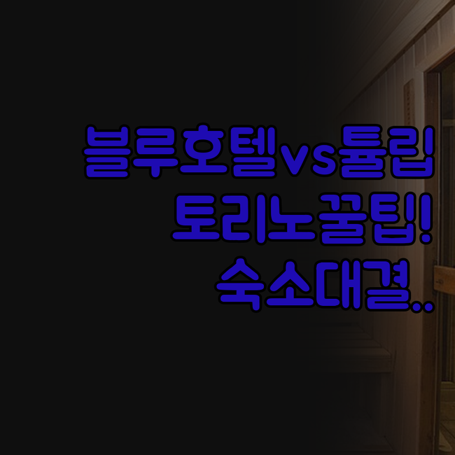 블루 호텔 튤립 입 투린 웨스트 토리..