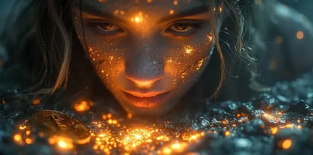 트론 코인 투자를 고민하고 있는 투자자 이미지.