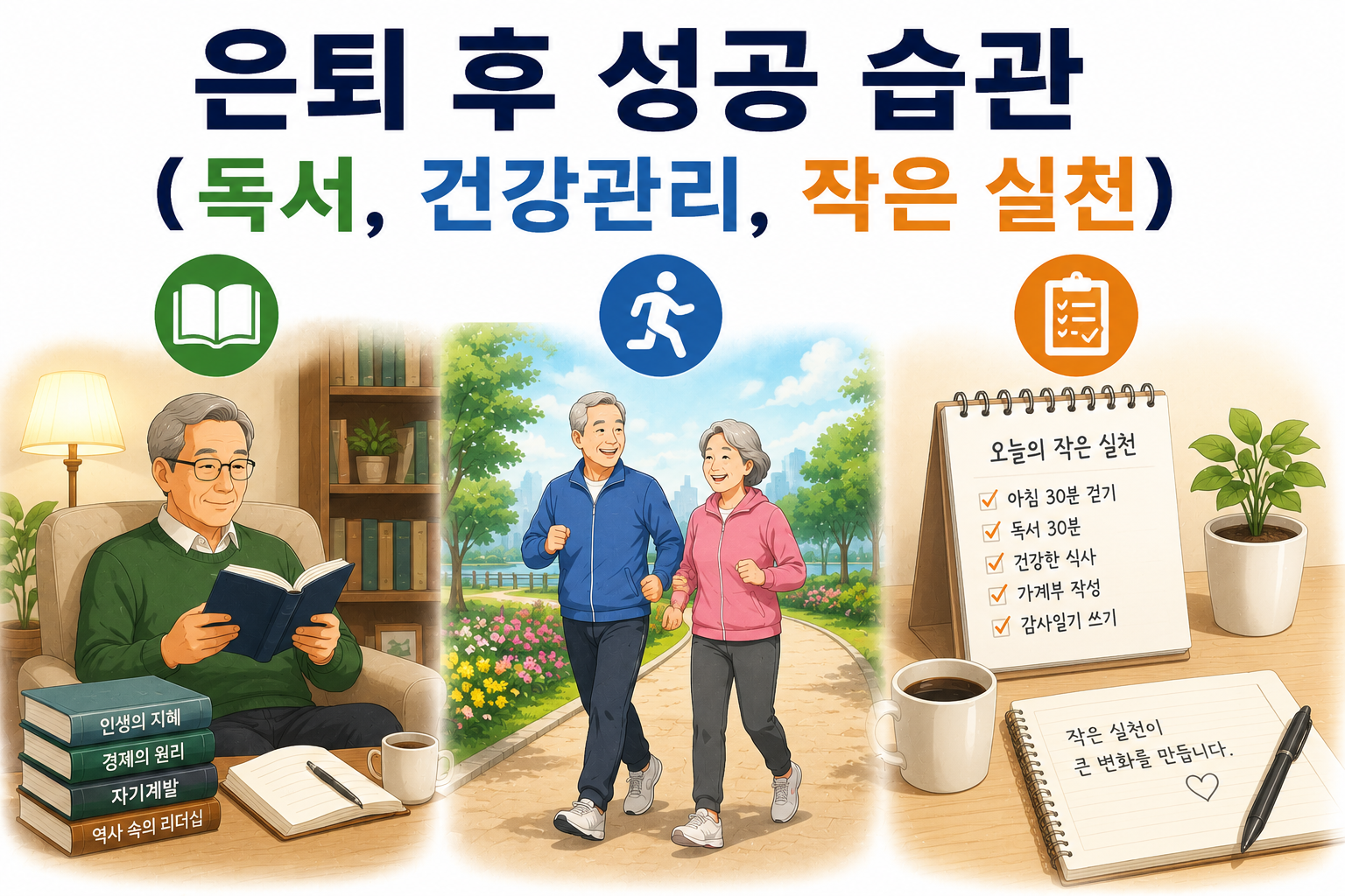 은퇴 후 성공 습관