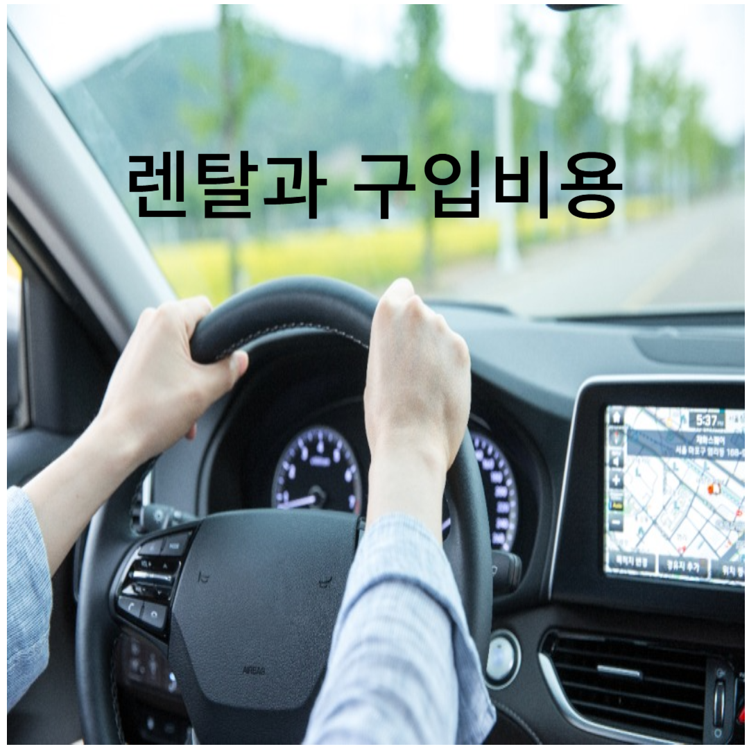 렌탈과 구입비용