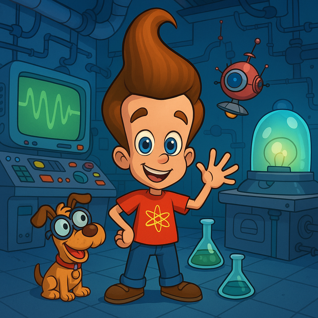 과학 애니메이션 지미 뉴트론