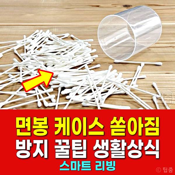 면봉 케이스 쏟아짐 이쑤시개 보관법 알아두면 좋은 상식