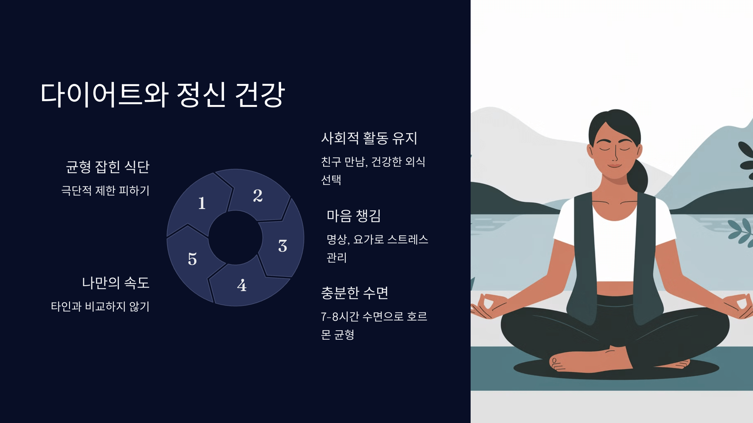 다이어트와 정신 건강