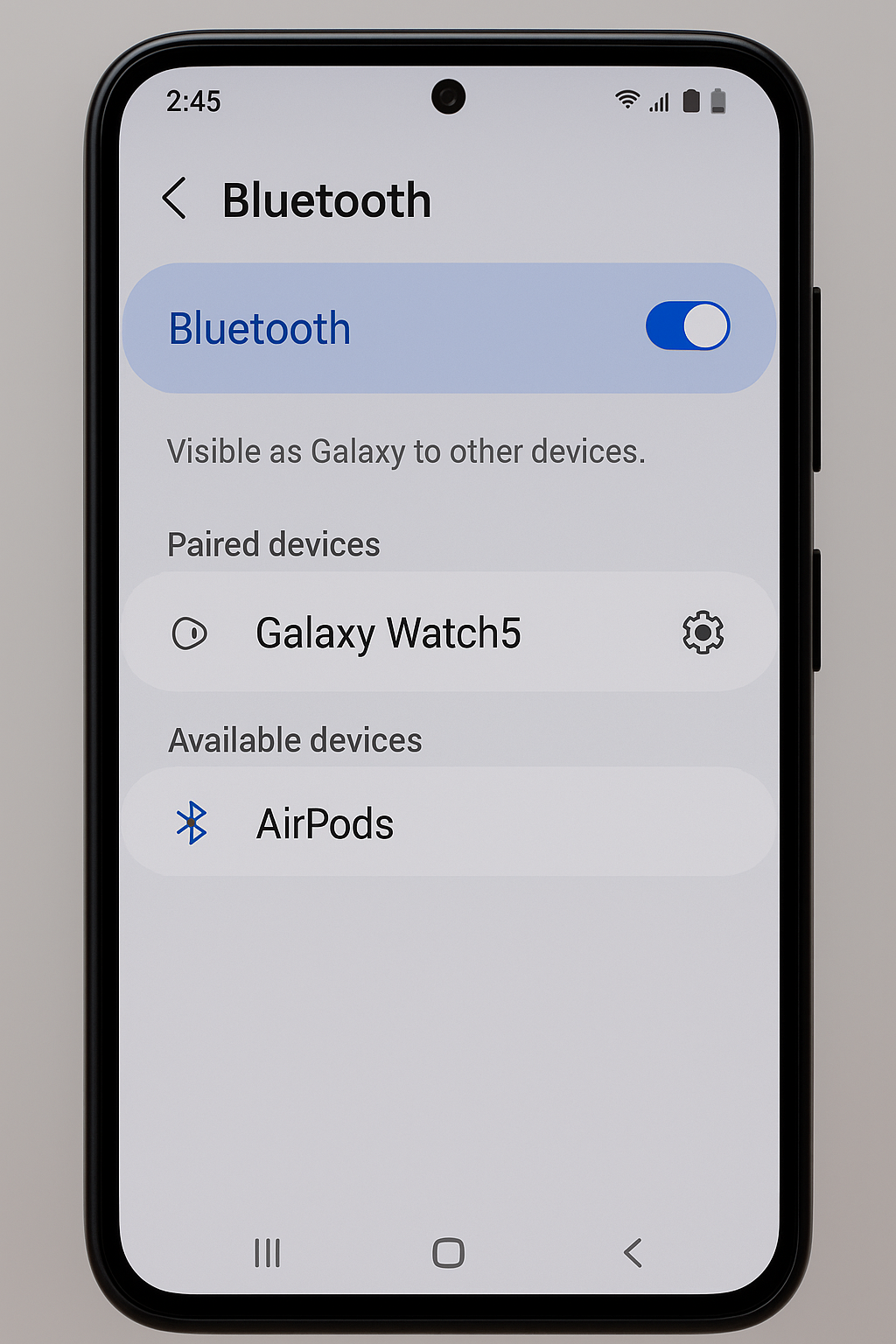 에어팟 갤럭시 연결방법