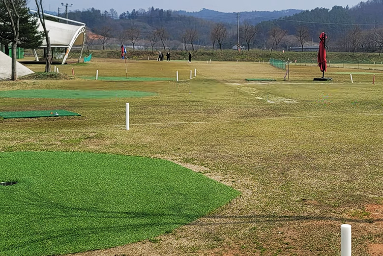 보성 복내파크골프장. 전남 보성군 복내리 536-16