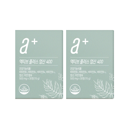 뉴트리모어 액티브 플러스 엽산 400