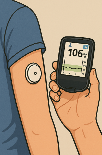 혈당관리 필수템 측정기 사진