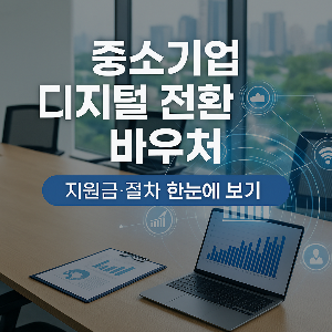 중소기업 디지털 전환 바우처안내