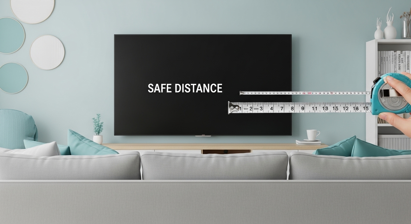 TV 전자파 차단 방법