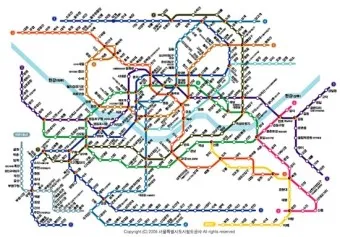 서울 지하철 노선도 크게보기 최신 버전 고화질_18