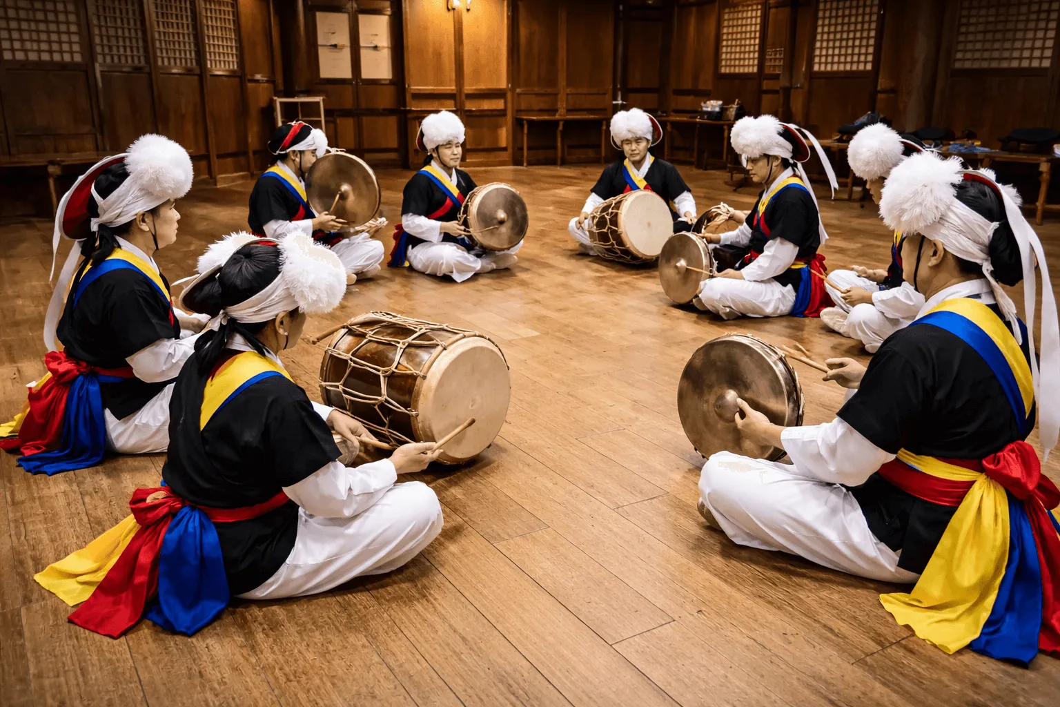 사물놀이가 실내 공연으로 바뀐 이유