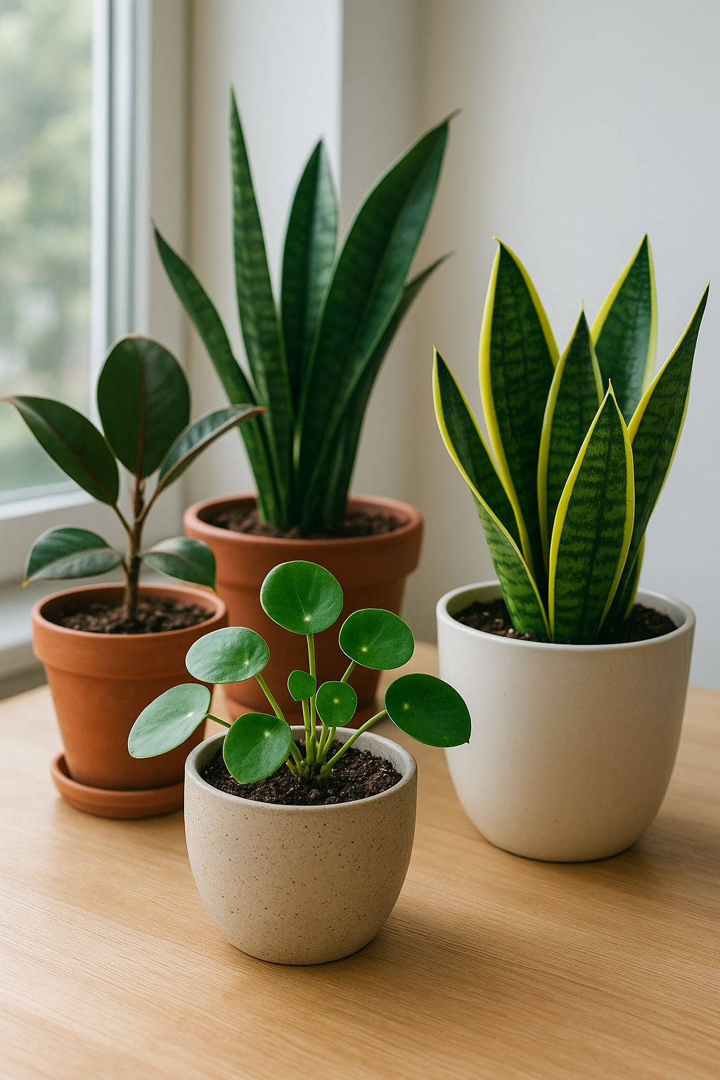 집에서 키우기 좋은 공기정화 식물 TOP 10