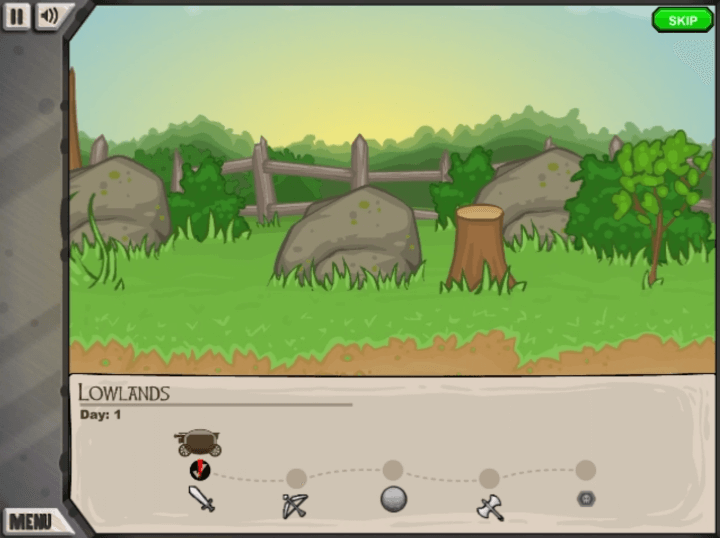 잭스미스-무기만들기-플래시게임-시작-화면